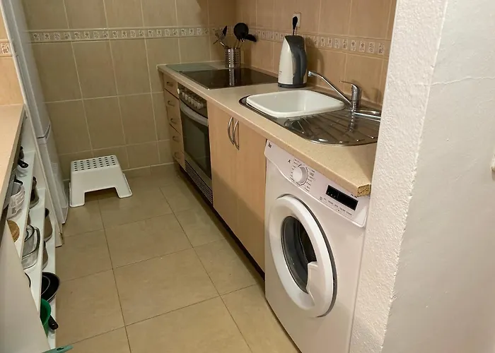 Estrella Del Mar 8. 1 Bedroom With Pool And Gardens 300 Metres From The דירה קורלחו